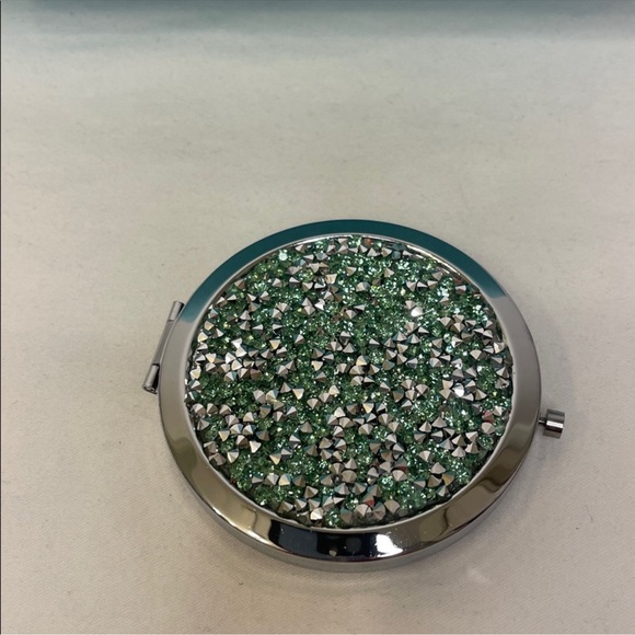 Juicy Couture "Permanent Vacay" Velour
Cosmetic Bag with Crystal Compact Mirror - Picture 9 of 11